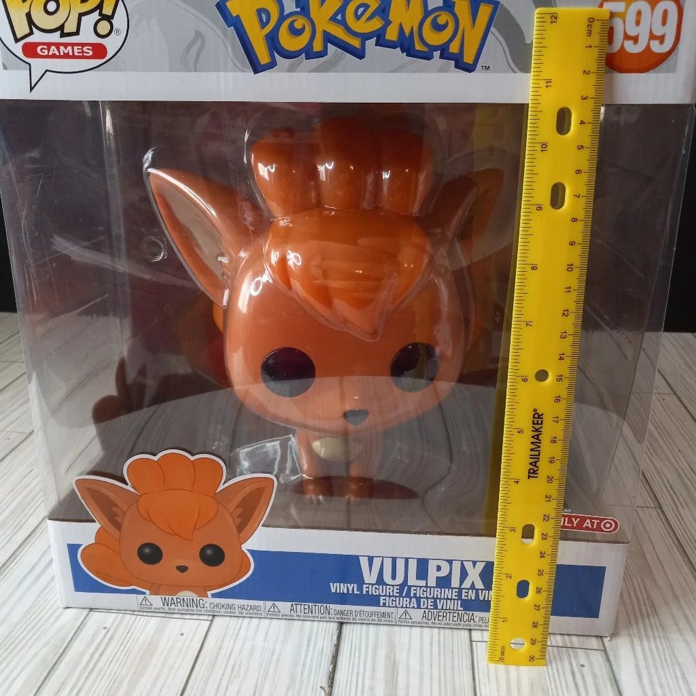 Jumbo Pokemon Vulpix Exclusive 10 inch Funko Pop! #599